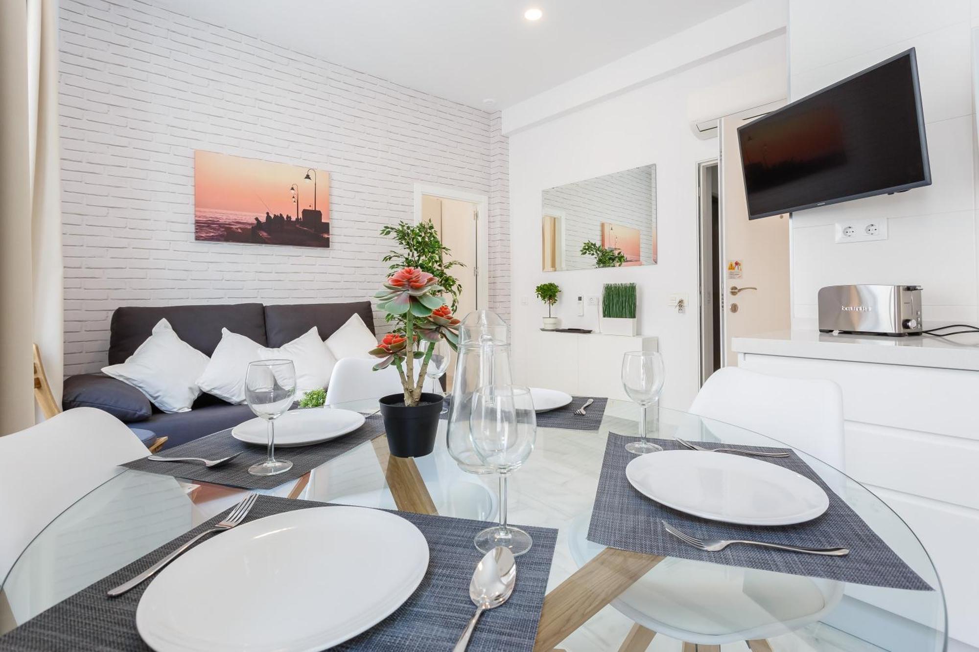 Apartamento ARTE Andaluz Apartment Cadiz Bagian luar foto